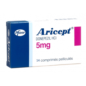 Aricept 5 mg ( Donepezil ) 14 film-coated tablets